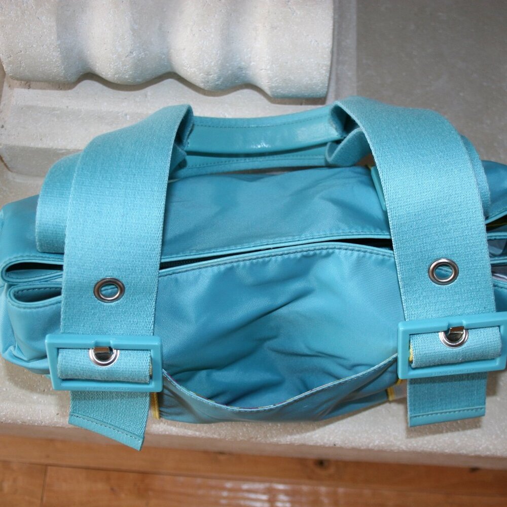 Franco Sarto Blue Nylon Bag - Picture 4 of 16